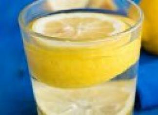 Польза воды с лимоном натощак